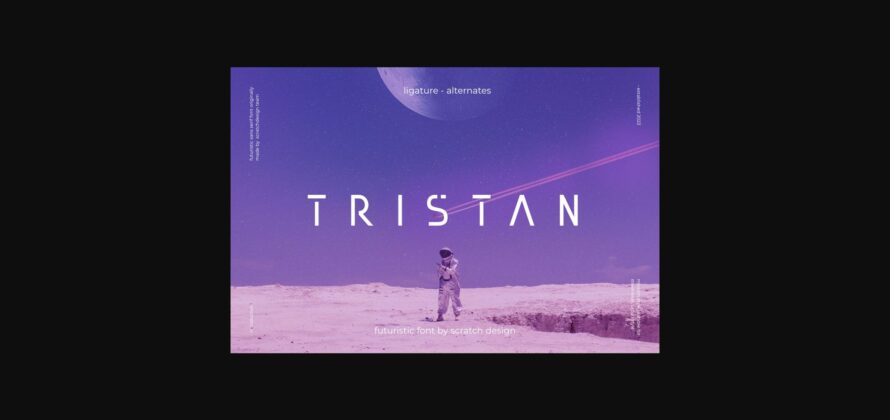 Tristan Font Poster 1