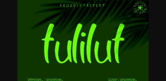 Tulilut Font Poster 1