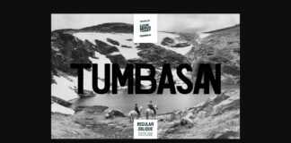 Tumbasan Font Poster 1