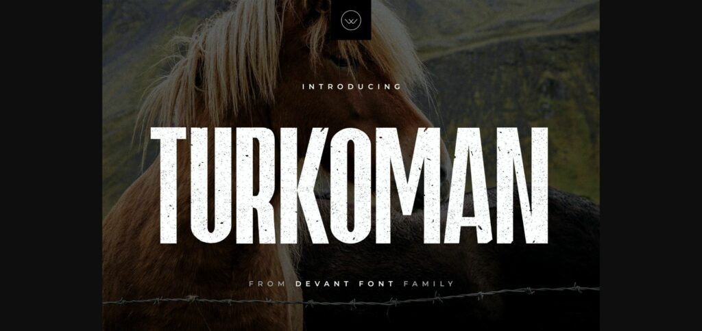 Turkoman Font Poster 1