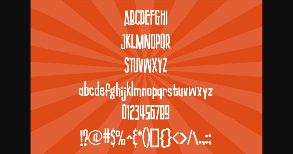 Tweezer Font Poster 2