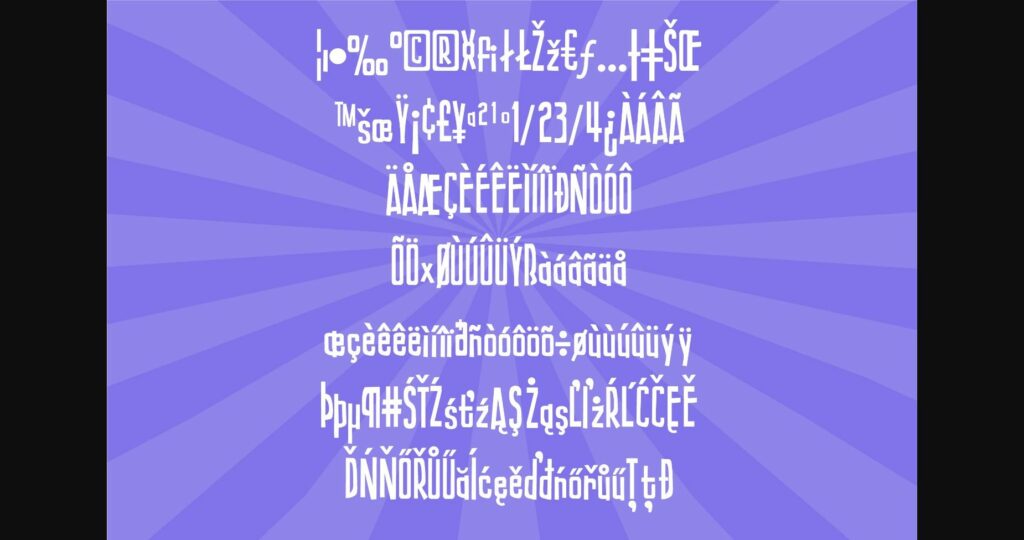 Tweezer Font Poster 5