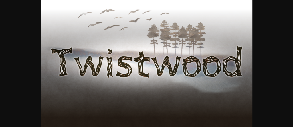 Twistwood Font Poster 1