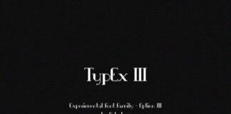 Typex III Fonts