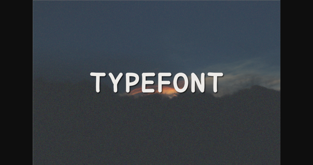 Typefont Poster 3