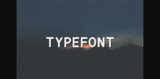 Typefont Poster 1