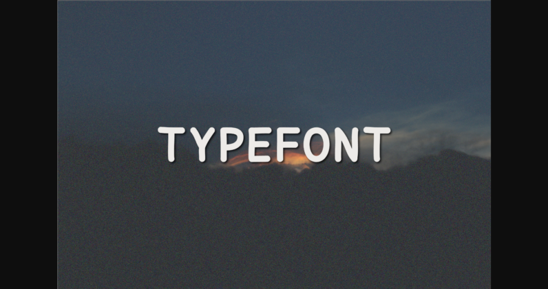 Typefont Poster 1