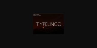 Typelingo Font Poster 1