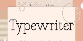 Typewriter Fonts