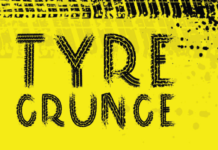 Tyre Grunge Fonts