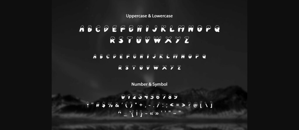 Ugle Font Poster 5