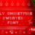 Ugly Christmas Sweater Font