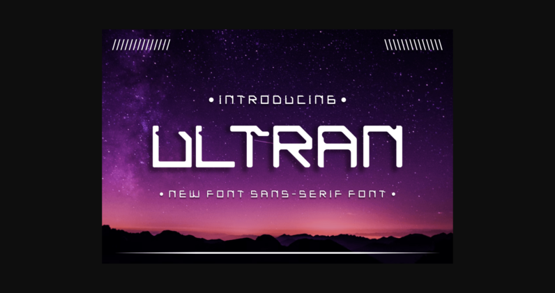 Ultraman Font Poster 4