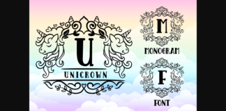 Unicrown Font Poster 1