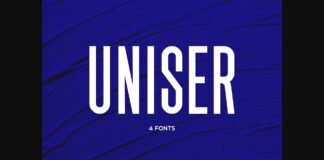 Uniser Font Poster 1