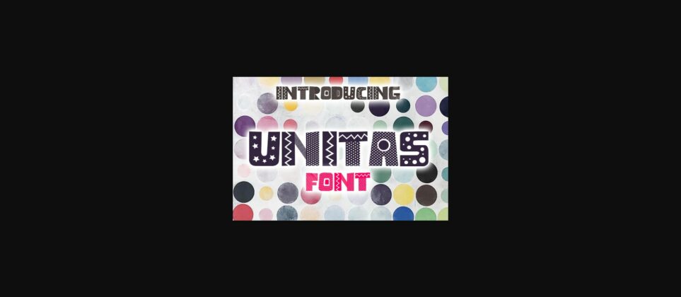 Unitas Font Poster 1