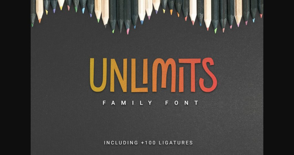 Unlimits Font Poster 3