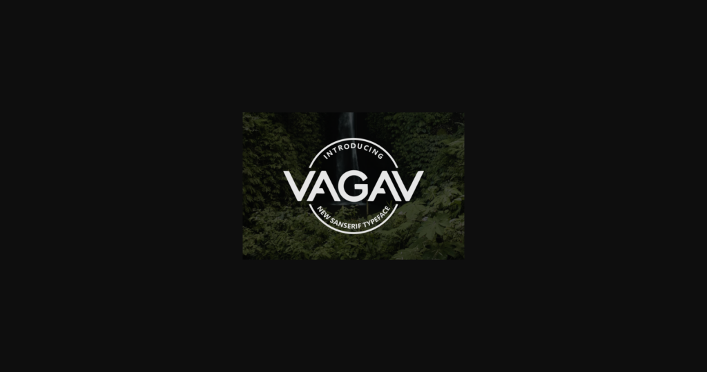 Vagav Font Poster 3