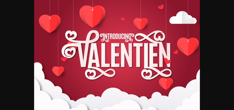 Valentien Font Poster 3