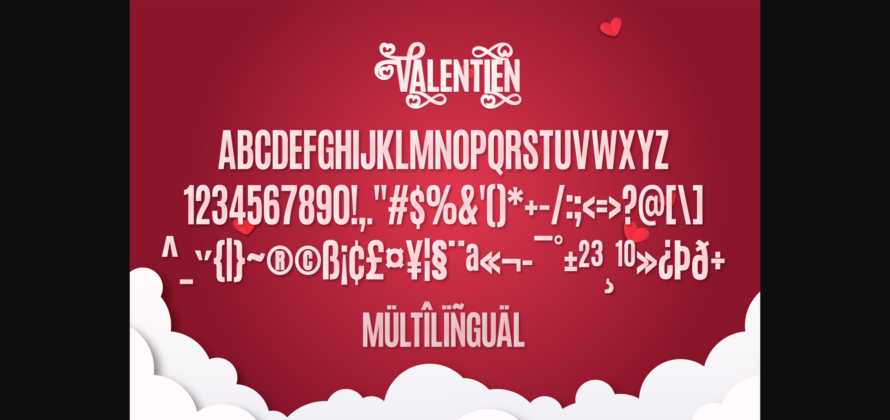 Valentien Font Poster 4