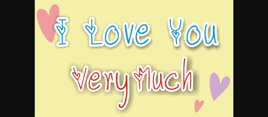 Valentine Day Font Poster 5