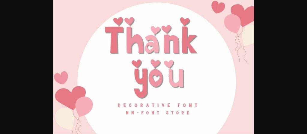 Valentine Font Poster 8