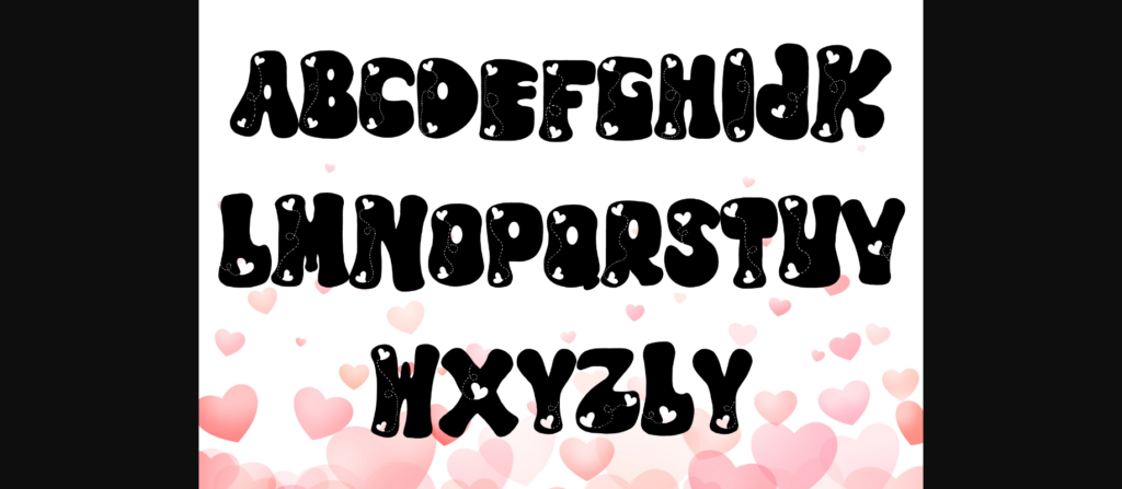 Valentine Lovely Font Poster 4