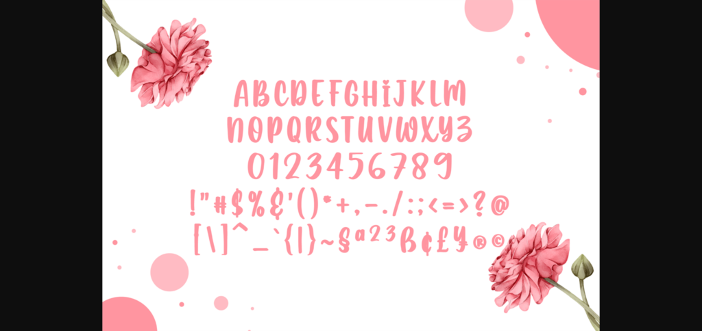 Valentwin Font Poster 4
