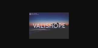 Valishope Font Poster 1