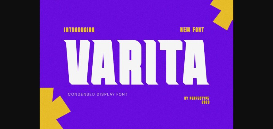 Varita Font Poster 3