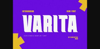 Varita Font Poster 1