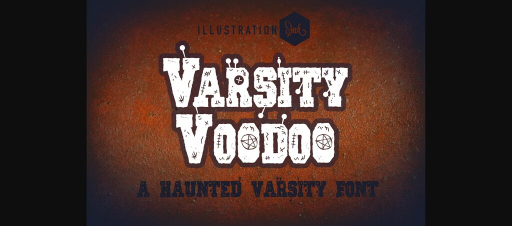 Varsity Voodoo Font Poster 3