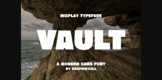 Vault Font Poster 1