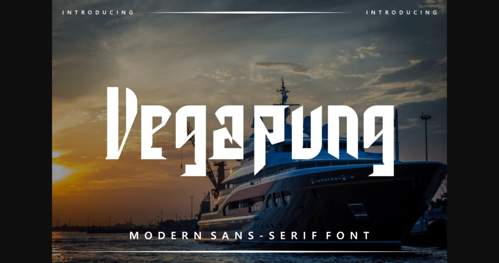 Vegapung Font Poster 3