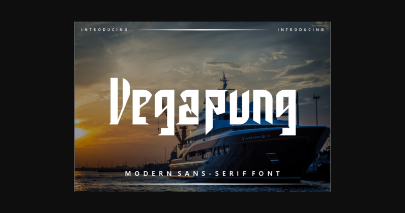 Vegapung Font Poster 2