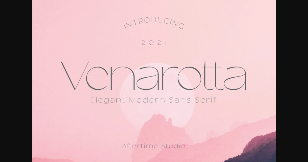 Venarotta Font Poster 1