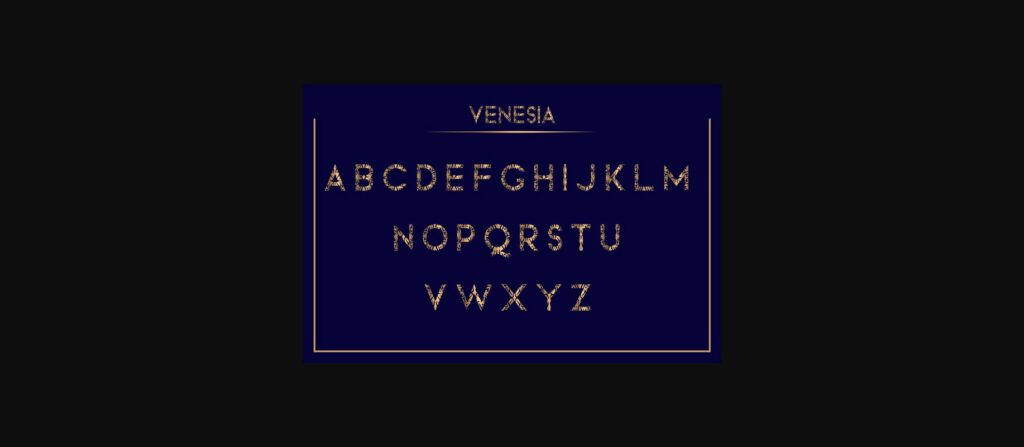 Venesia Font Poster 7