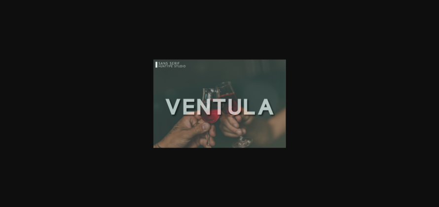 Ventula Font Poster 3