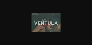 Ventula Font Poster 1