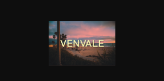 Venvale Font Poster 1