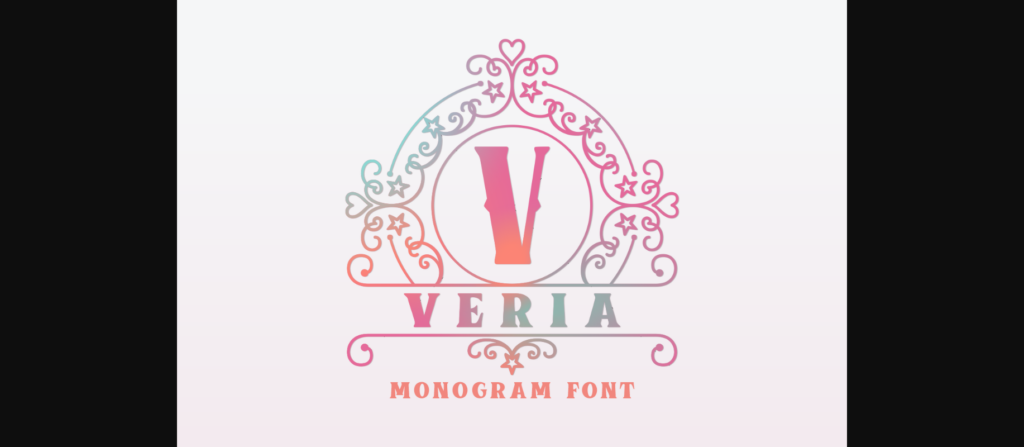 Veria Font Poster 3