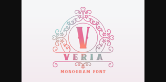 Veria Font Poster 1