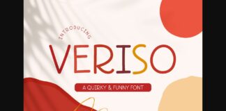 Veriso Font Poster 1