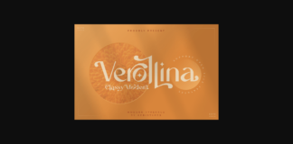 Verollina Font Poster 1