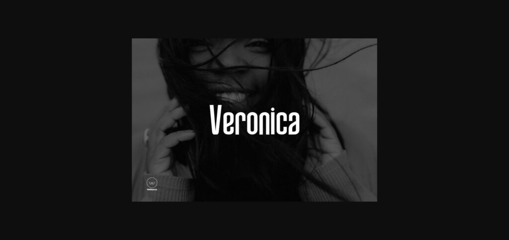 Veronica Font Poster 4