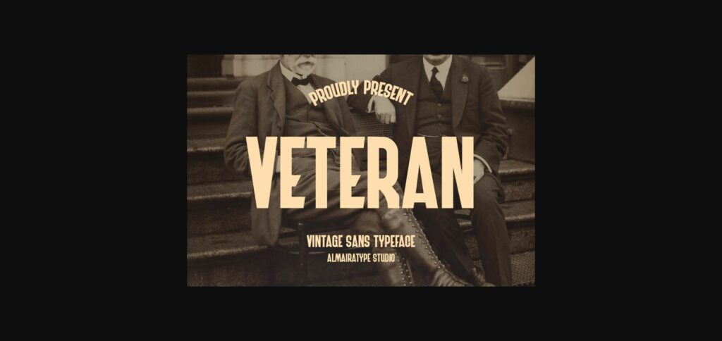 Veteran Font Poster 3