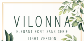 Vilonna Light Font