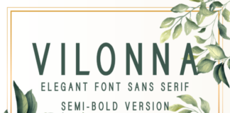 Vilonna Semi-Bold Font