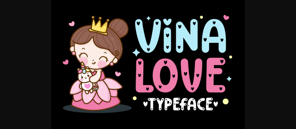 Vina Love Font Poster 1