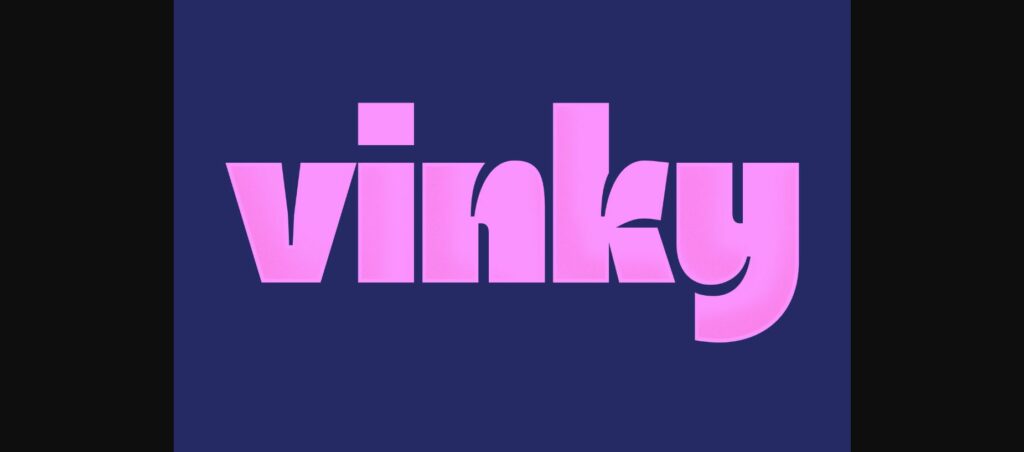 Vinky Font Poster 3